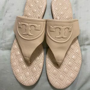 Tory Burch Quilted Leather Sandal